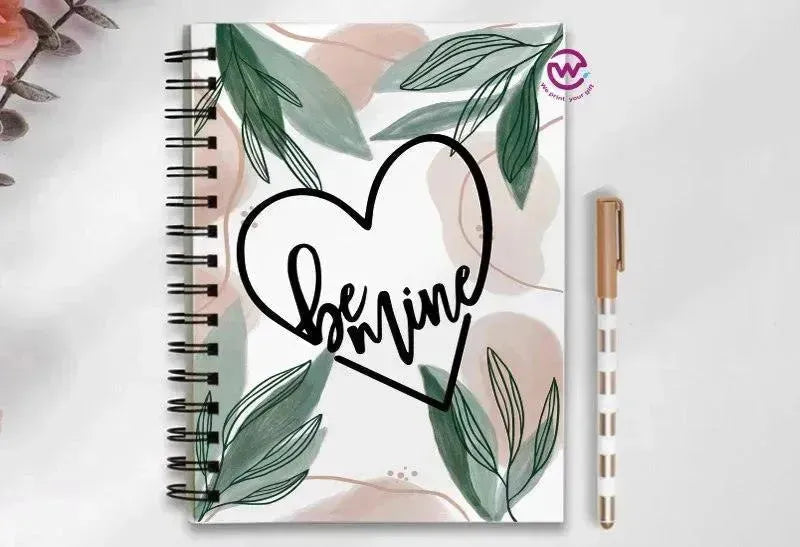 Notebook - A5 Size - Valentine's Day2 - WE PRINT
