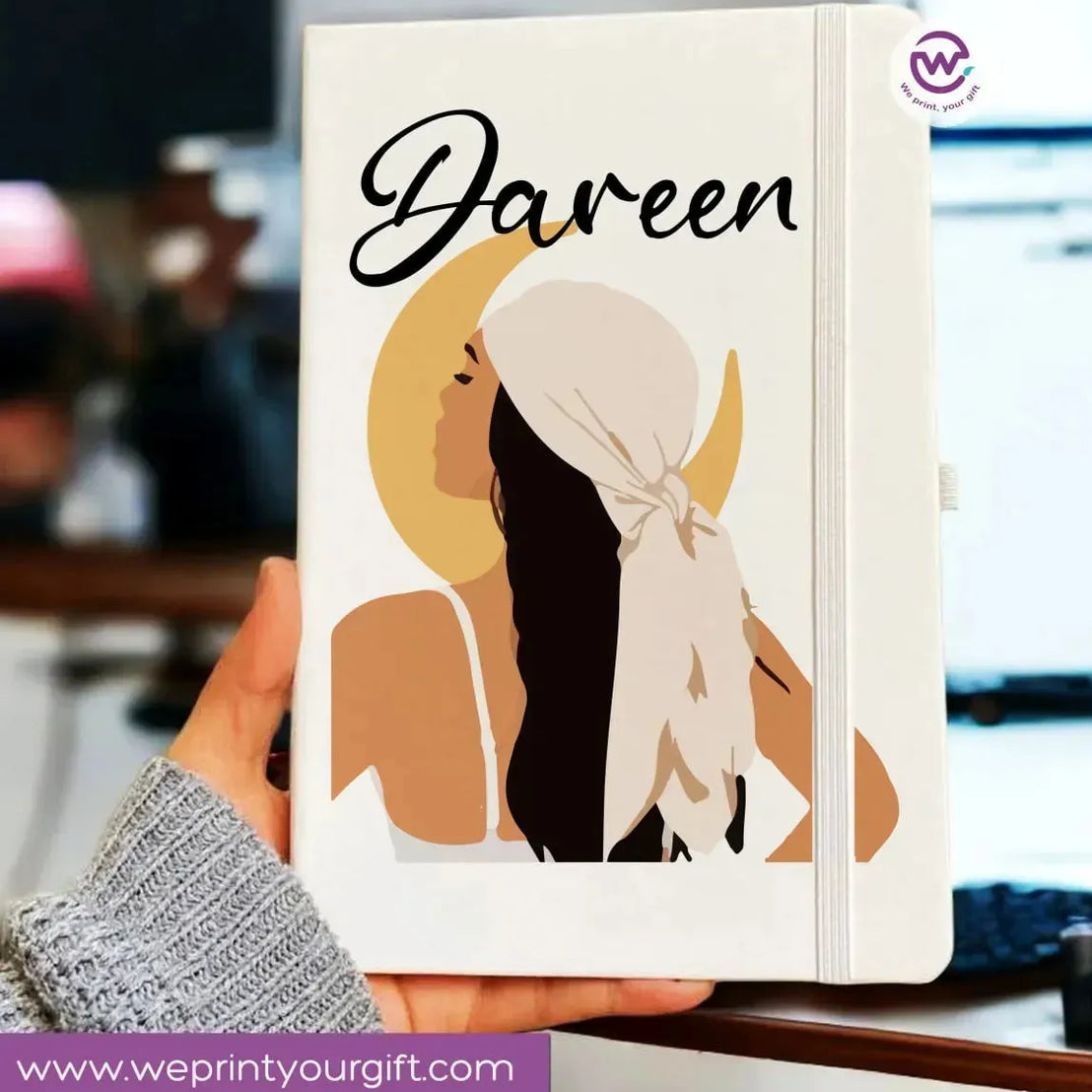 Notebook with Elastic Band - Boho Designs - WE PRINT