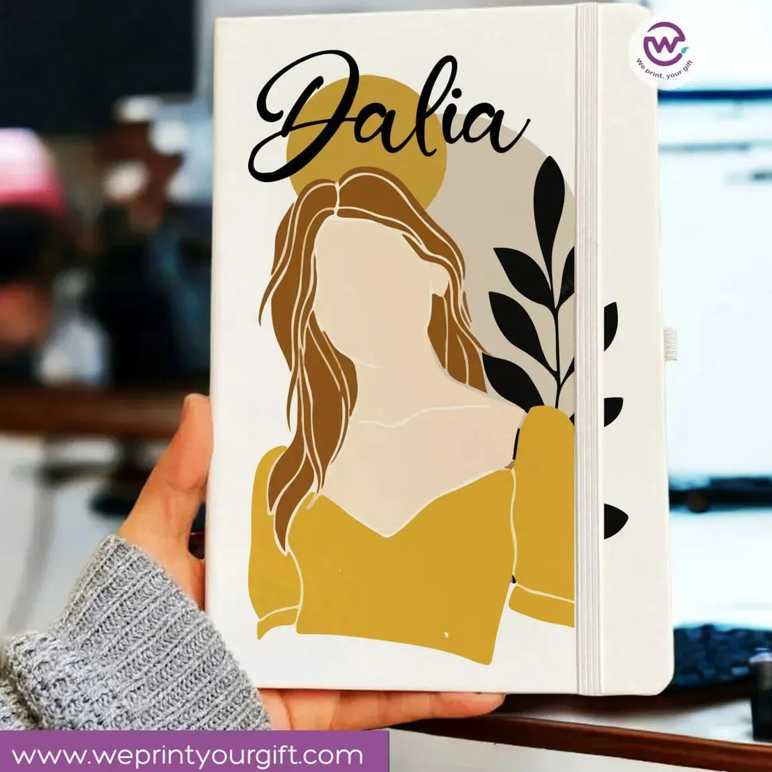 Notebook with Elastic Band - Boho Designs - WE PRINT