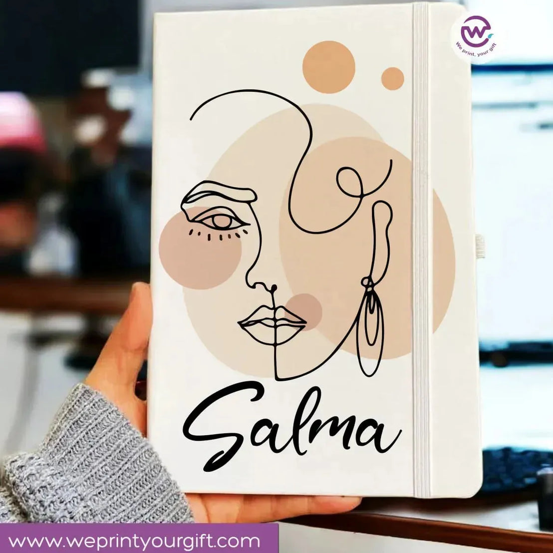 Notebook with Elastic Band - Boho Designs - WE PRINT