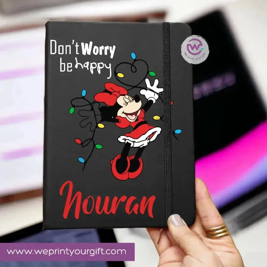 Notebook with Elastic Band- Christmas - WE PRINT