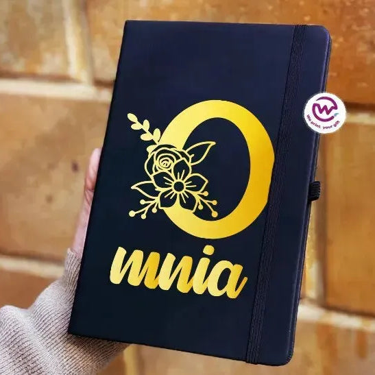 Notebook with Elastic Band - ENGLISH-NAMES - WE PRINT