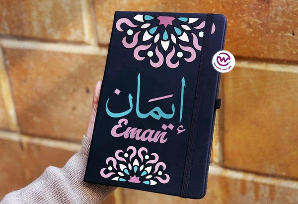 Customized printed rubber Notebook 