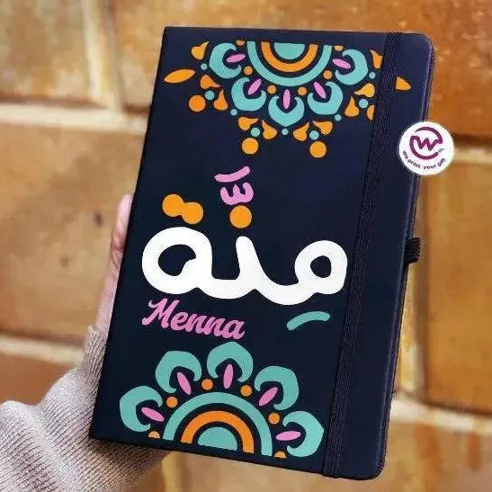 Notebook with Elastic Band - Mandala - WE PRINT