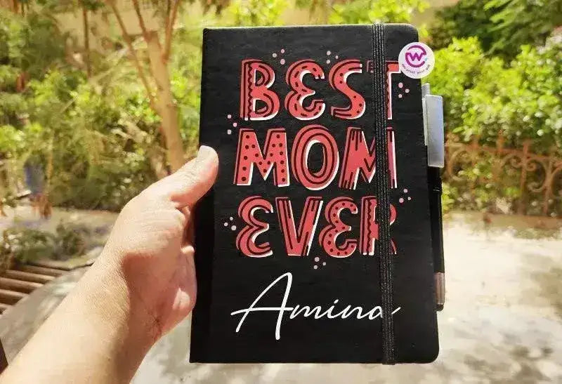 Notebook with Elastic Band- Mother's Day Designs - WE PRINT