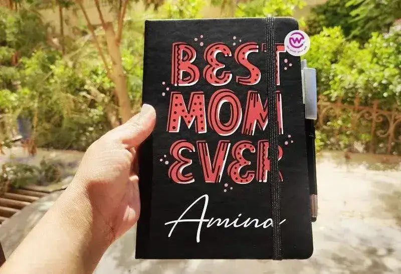 Notebook with Elastic Band- Mother's Day Designs - WE PRINT