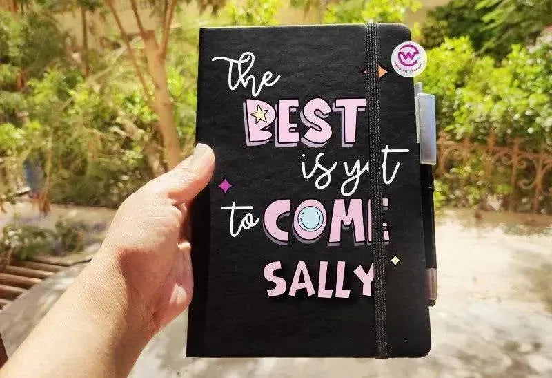 Notebook with Elastic Band - Motivational - WE PRINT