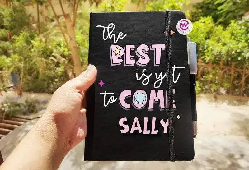 Notebook with Elastic Band - Motivational - WE PRINT