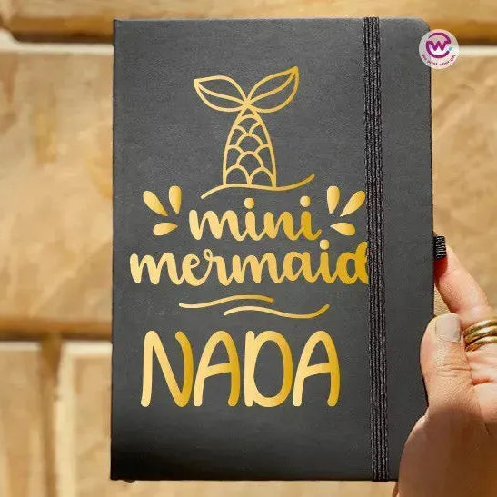 Notebook with Elastic Band - Motivational words - WE PRINT