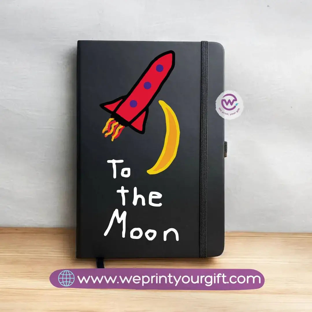 Notebook with Elastic Band-Valentine’s Day Designs - WE PRINT