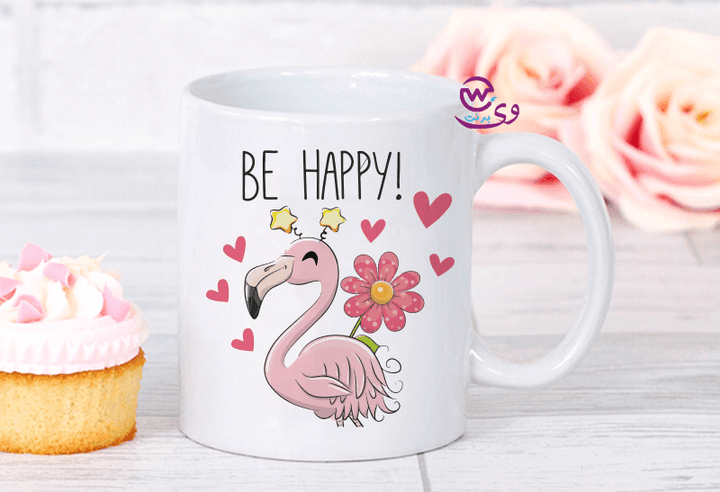 Ordinary Mugs -Flamingos - WE PRINT