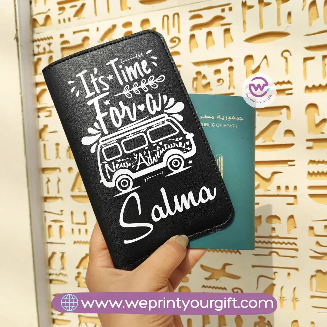 Personalised Passport Cover- Names - WE PRINT