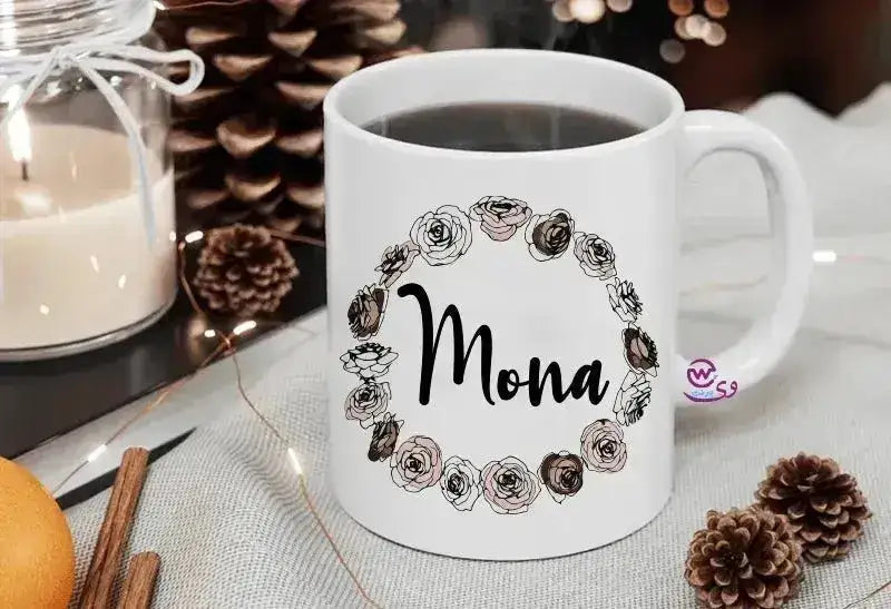 Personalized Custom Mug -Names-D - WE PRINT