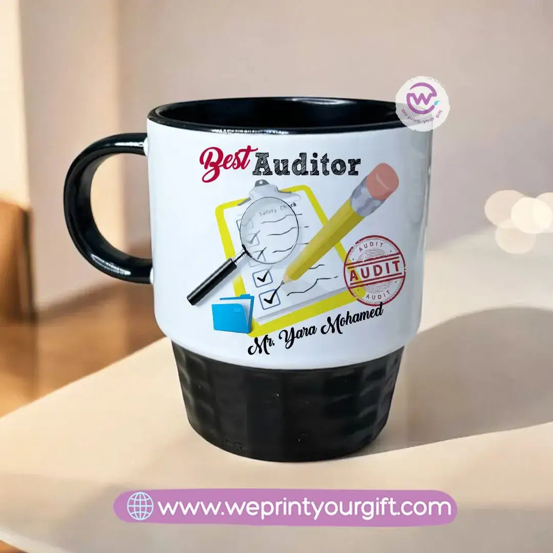 Personalized Mug- Ribbed Mug - Jobs - WE PRINT