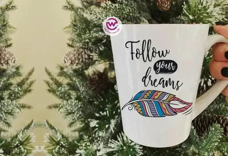 Personalized Mugs -Conical - Dream Catcher - WE PRINT