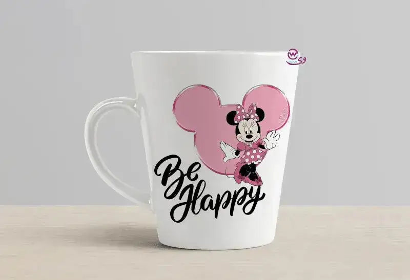 Personalized Mugs -Conical- Minnie mouse - WE PRINT