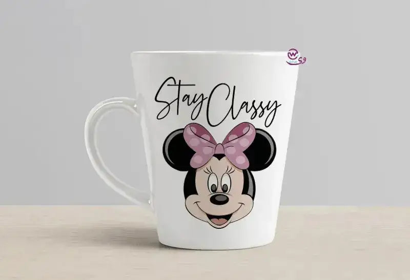 Personalized Mugs -Conical- Minnie mouse - WE PRINT