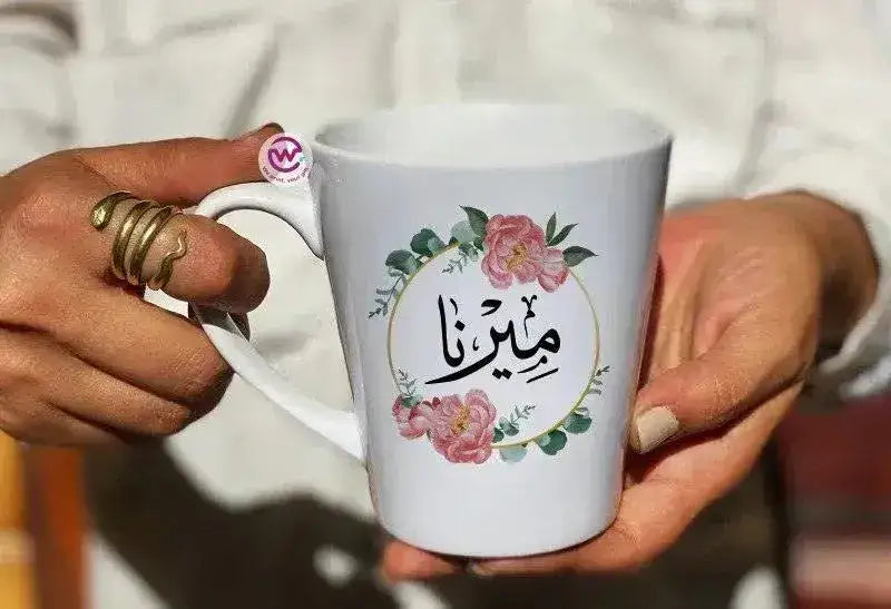 Personalized Mugs -Conical - Names -B - WE PRINT