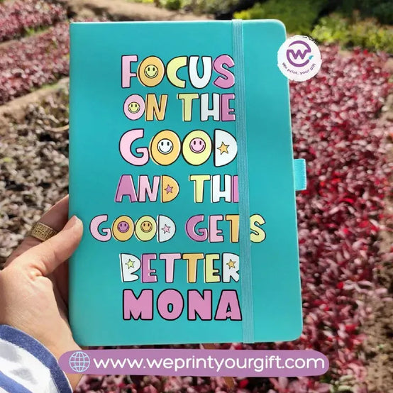 personalized notebook- Names - WE PRINT