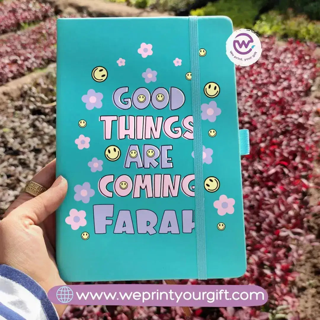 personalized notebook- Names - WE PRINT