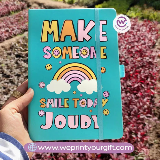 personalized notebook- Names - WE PRINT