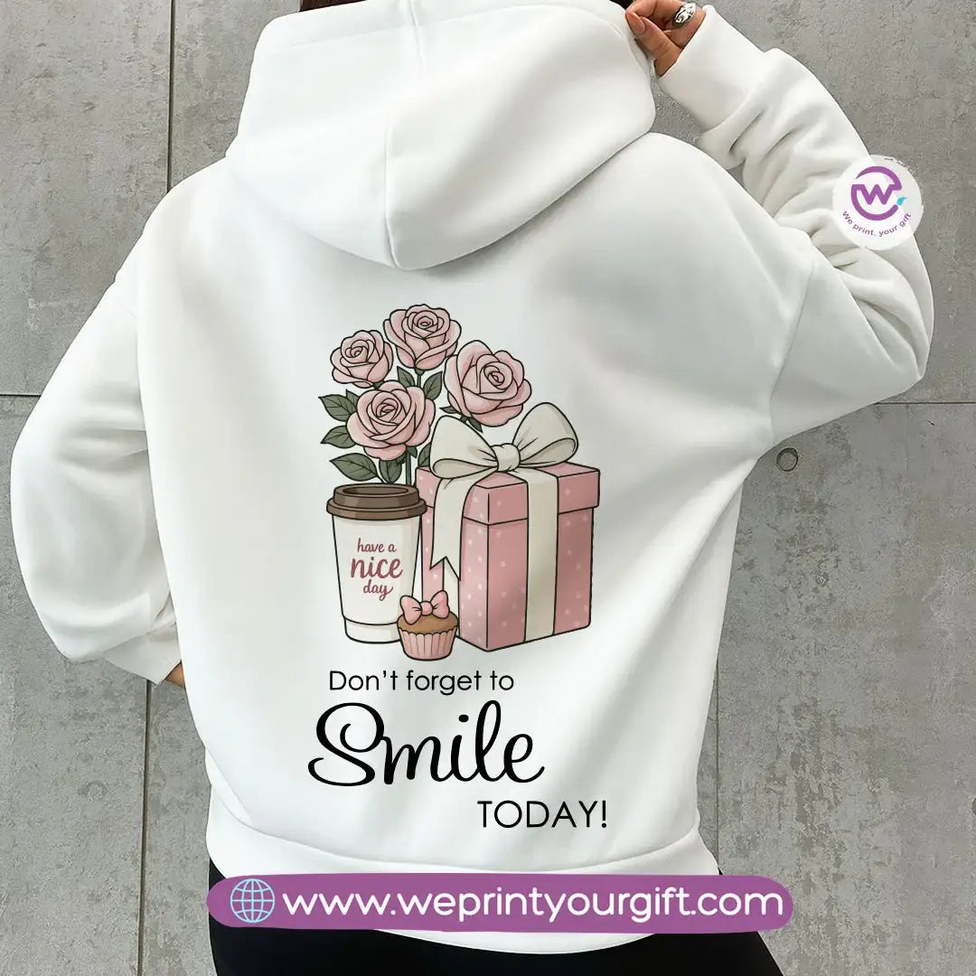 English Motivational Hoodie – Cotton Melton Unisex - WE PRINT