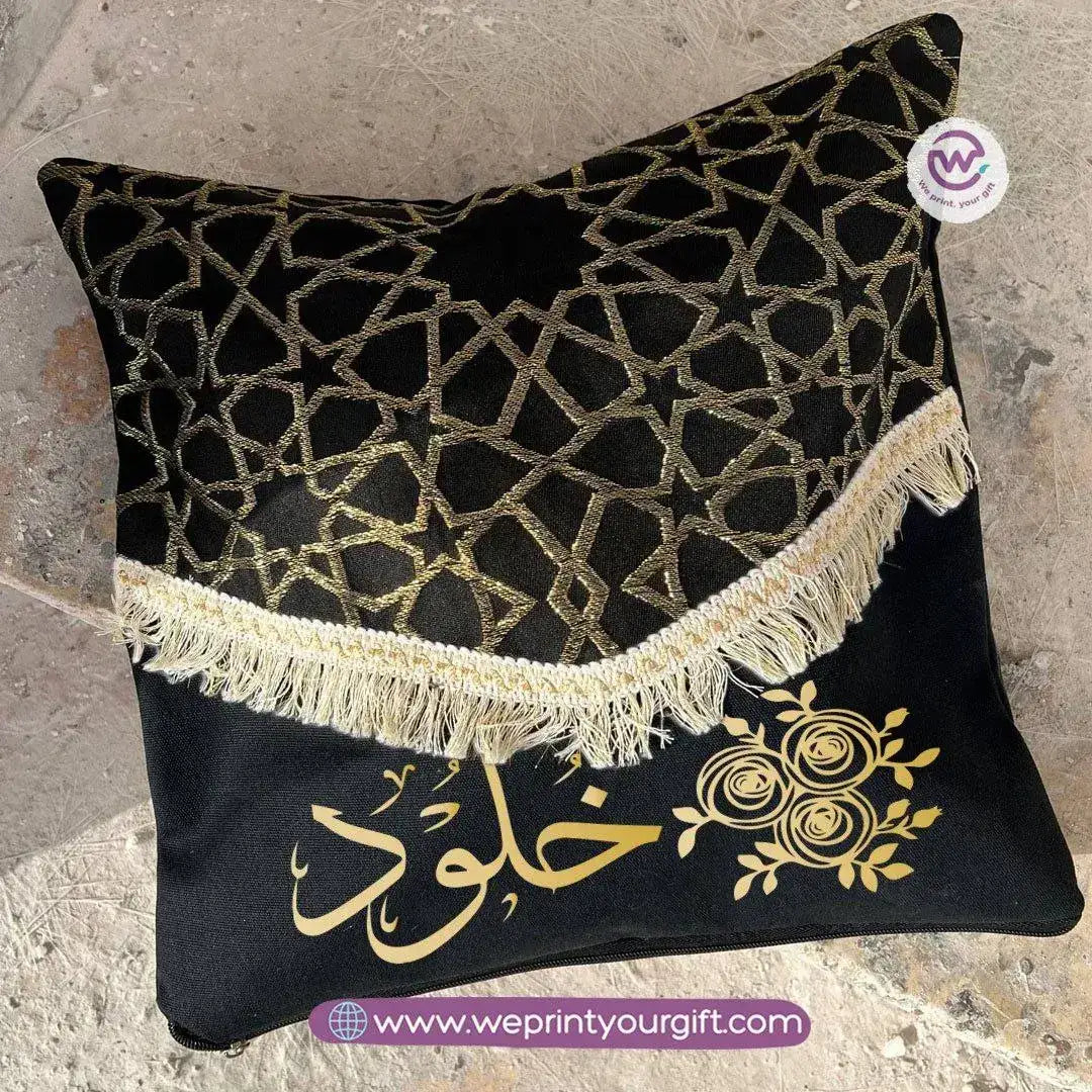 Islamic Pattern Cushion – 40 × 40 cm - Customization Options - WE PRINT