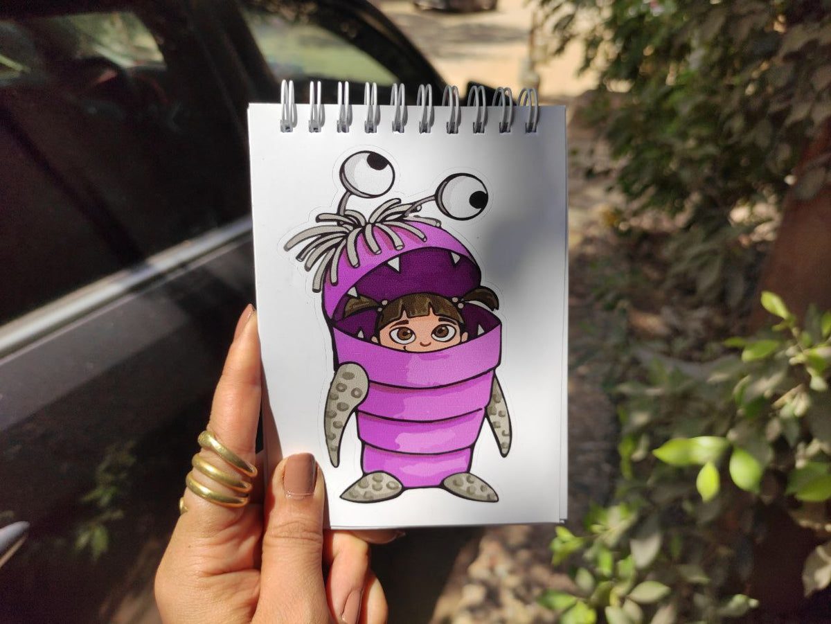 Sticker- Book- Monster INC.