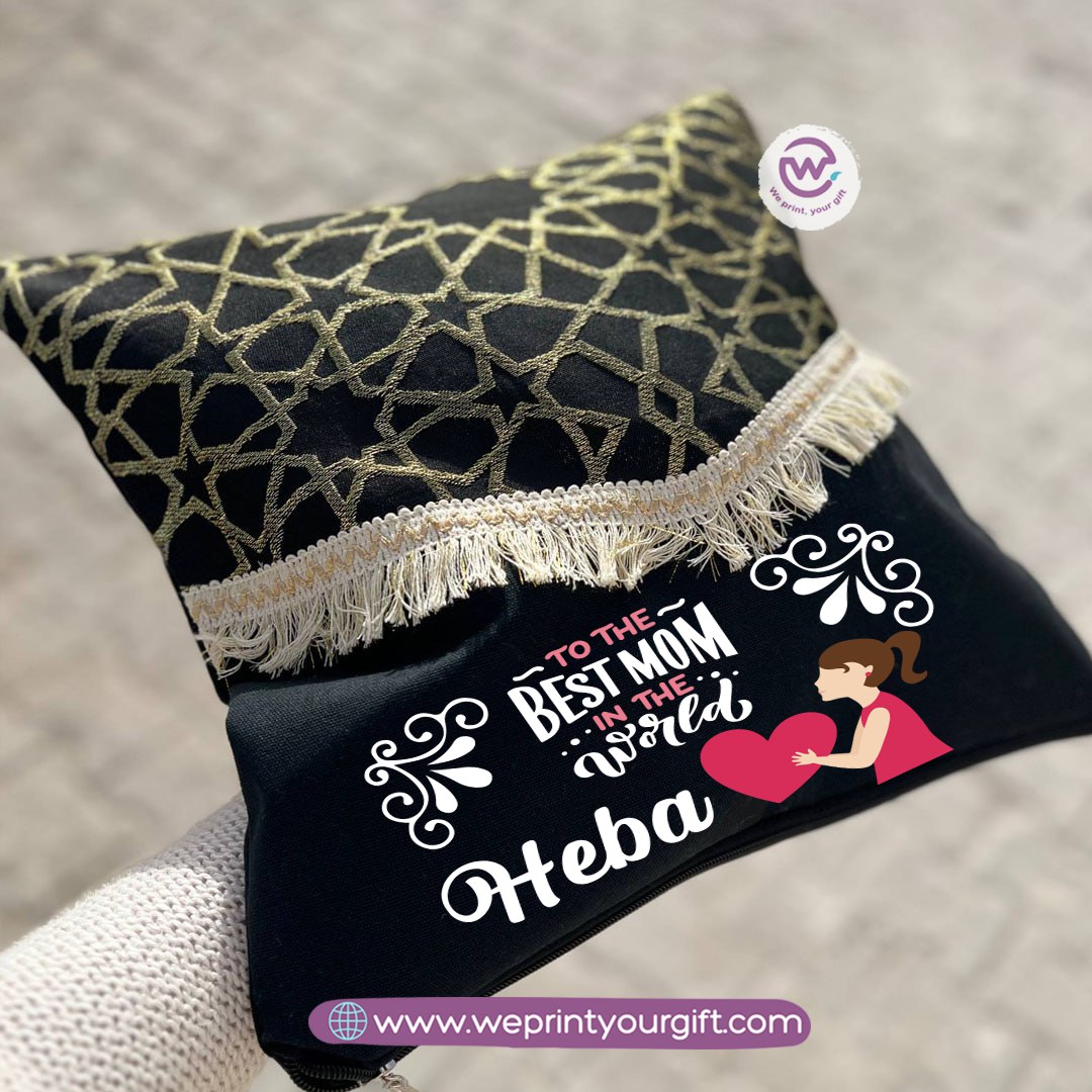 وسادة بنقوش إسلامية لعيد الأم – 40 × 40 سم