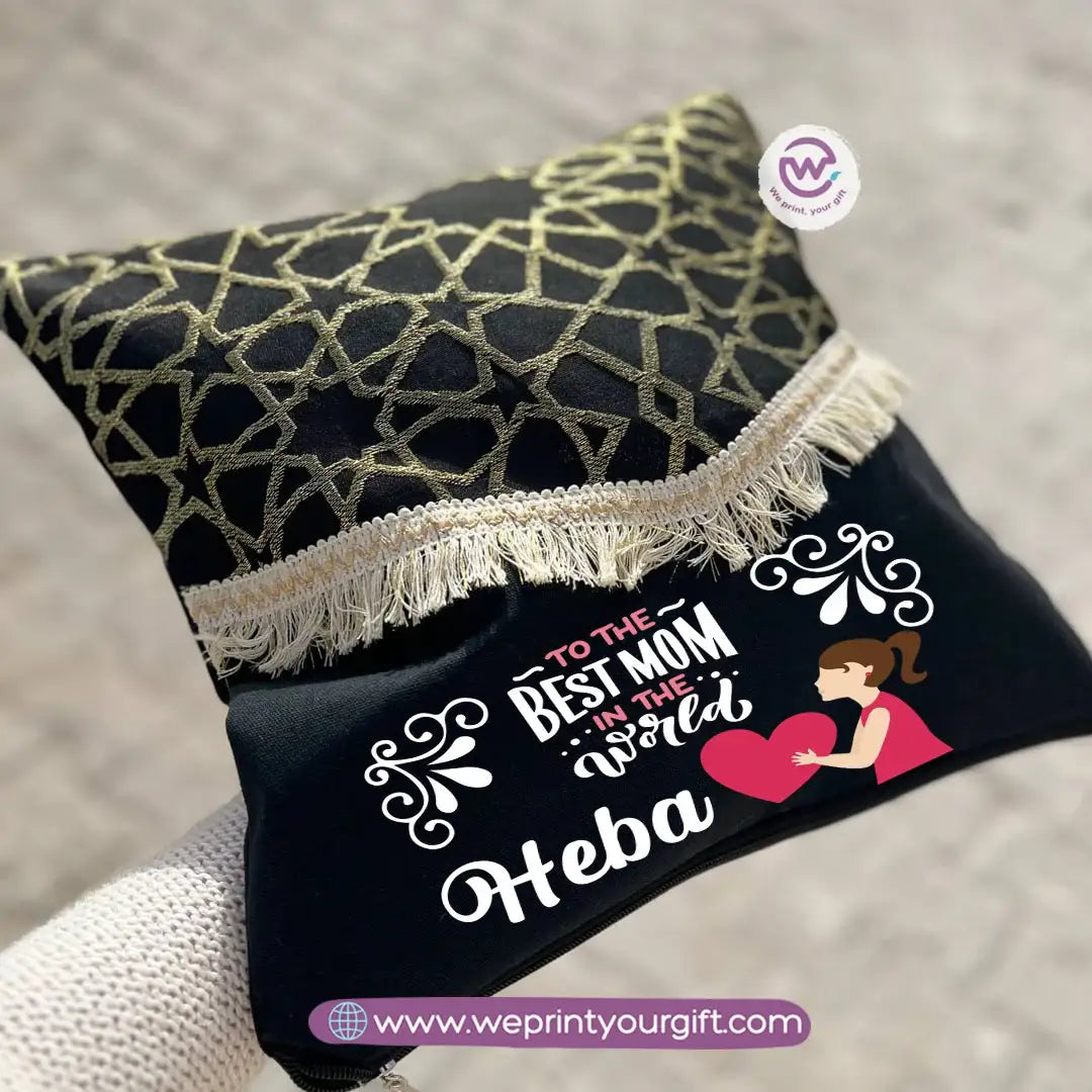 Mother’s Day Islamic Pattern Cushion – 40 × 40 cm