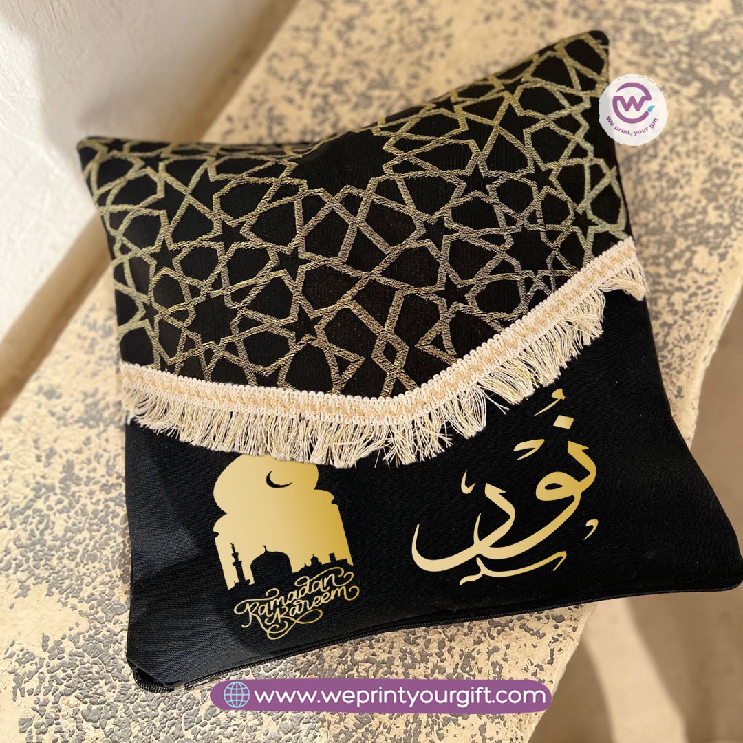وسادة بنقوش إسلامية رمضانية – 40 × 40 سم