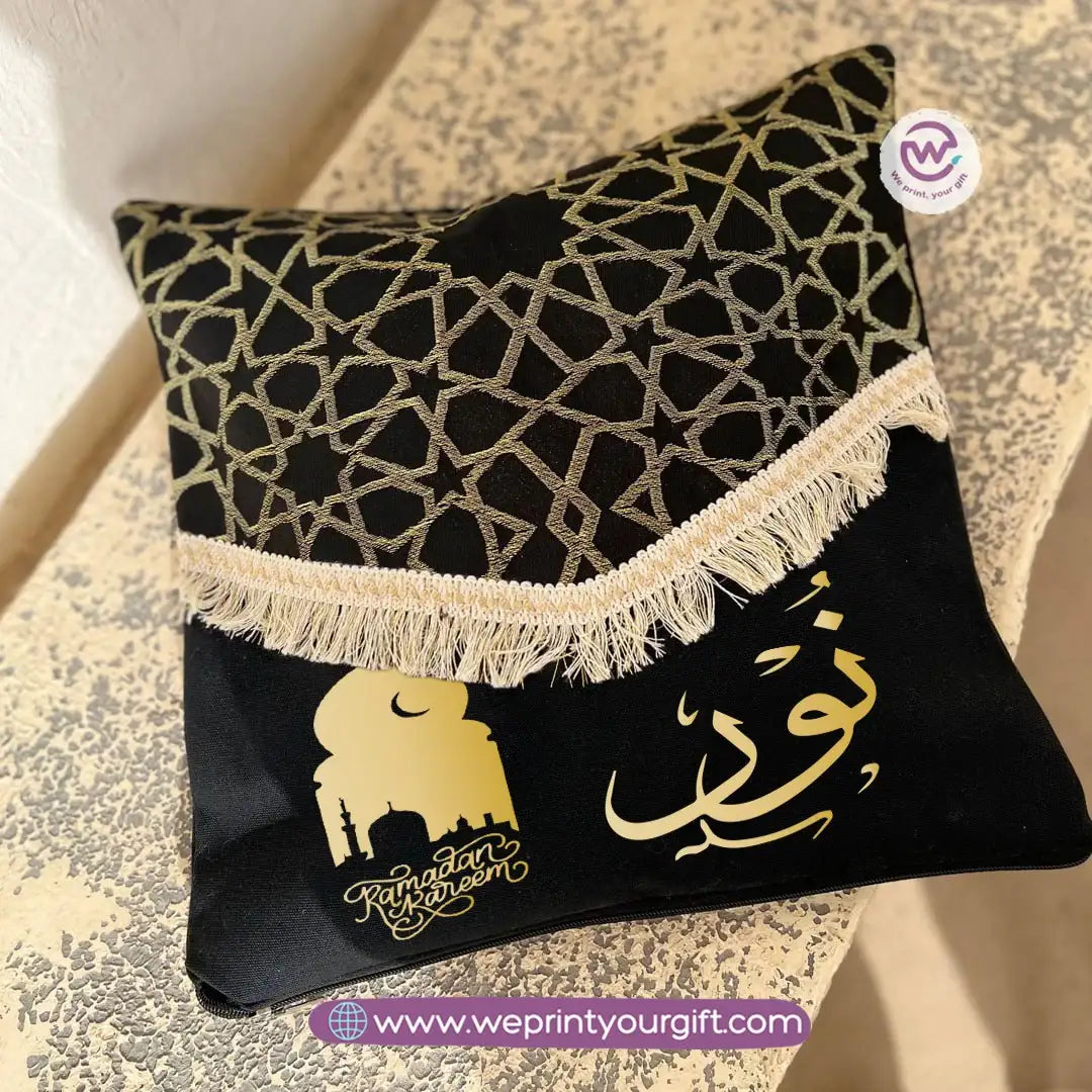 وسادة بنقوش إسلامية رمضانية – 40 × 40 سم