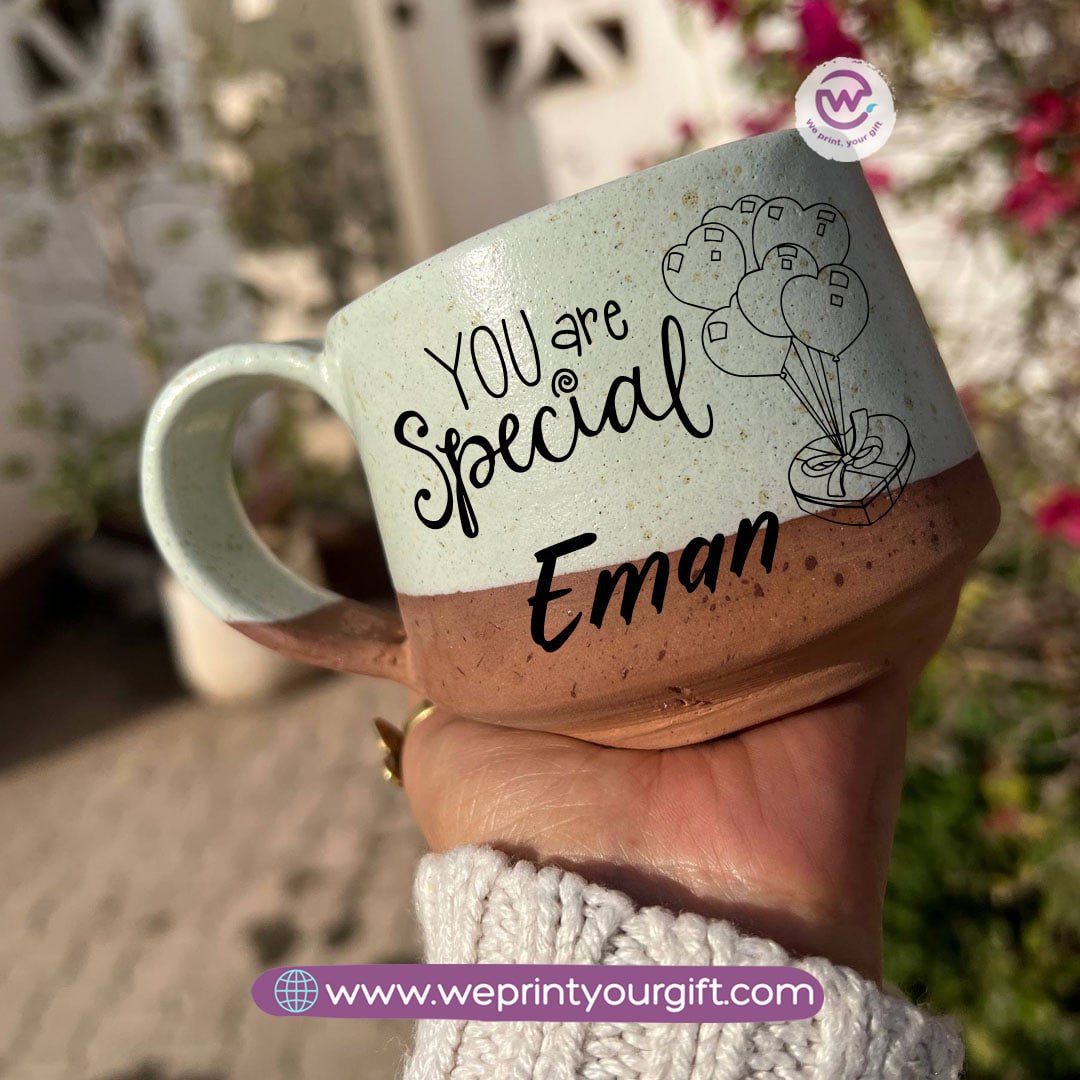 The Earth Pottery Mug – Handmade | 300 ml | Valentine’s Day Designs
