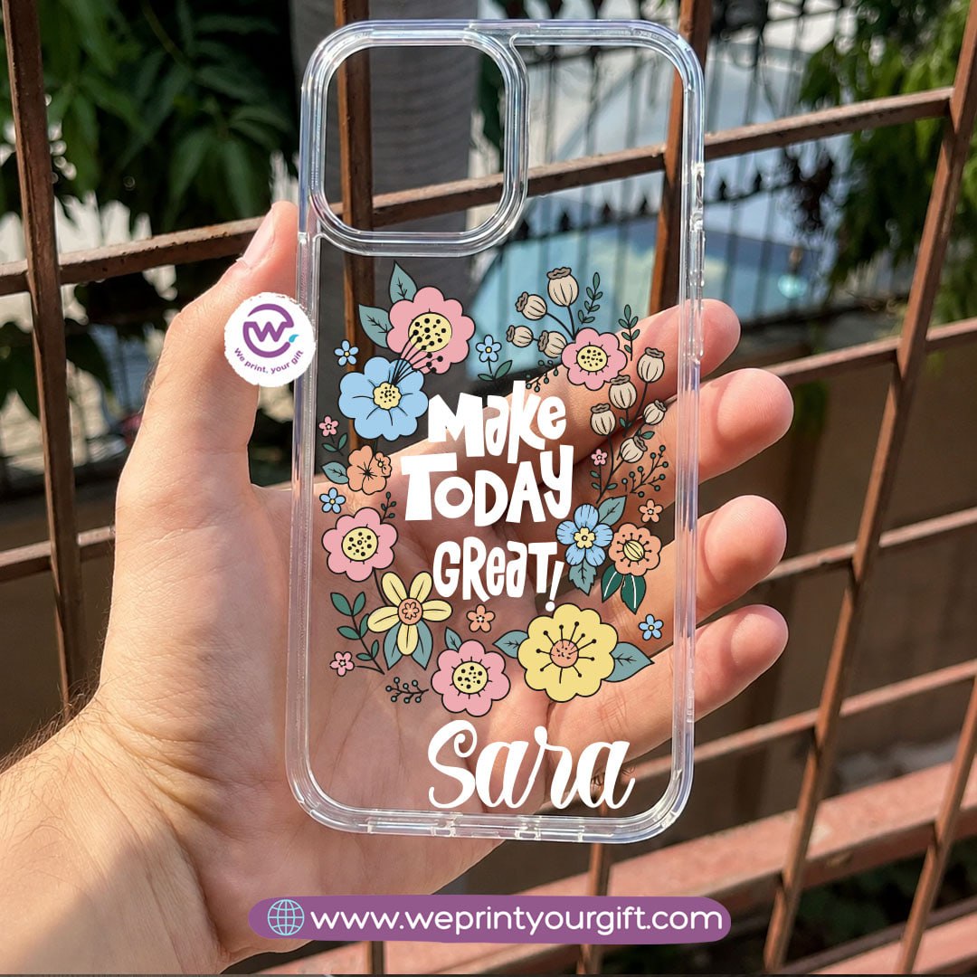 Floral Motivational Phone Cover