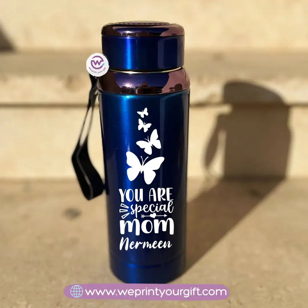 Thermal Bottle Stainless Steel with Infuser – 800ml | Mother’s Day Design - WE PRINT