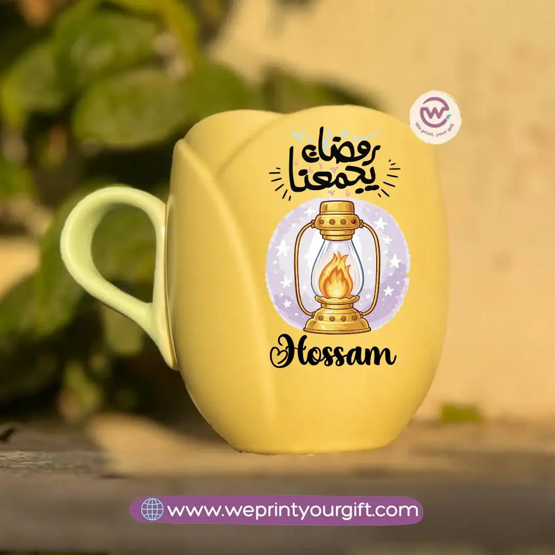 Tulip Flower Mug – 300 ml | Ramadan Design - WE PRINT