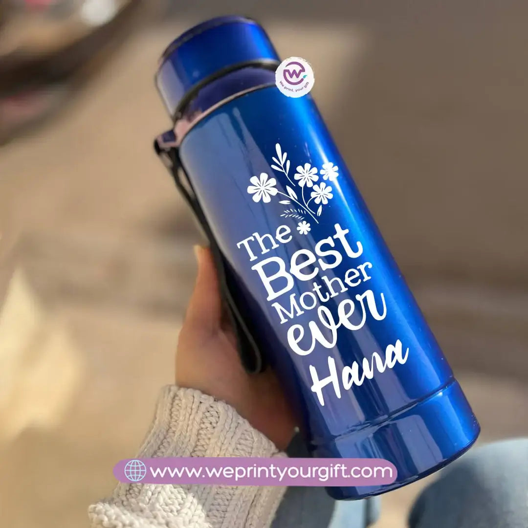 Thermal Bottle Stainless Steel with Infuser – 800ml | Mother’s Day Design - WE PRINT