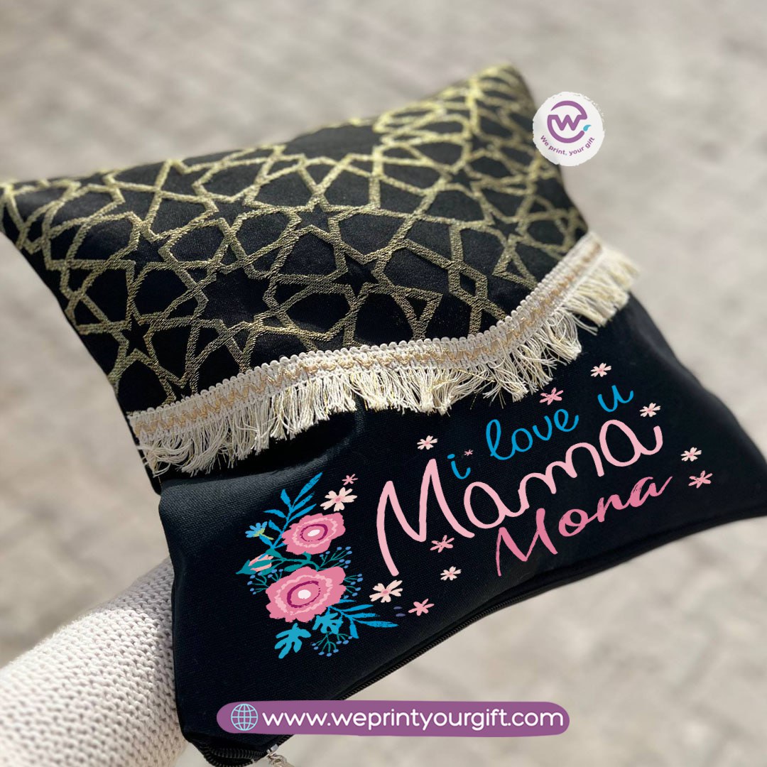 وسادة بنقوش إسلامية لعيد الأم – 40 × 40 سم