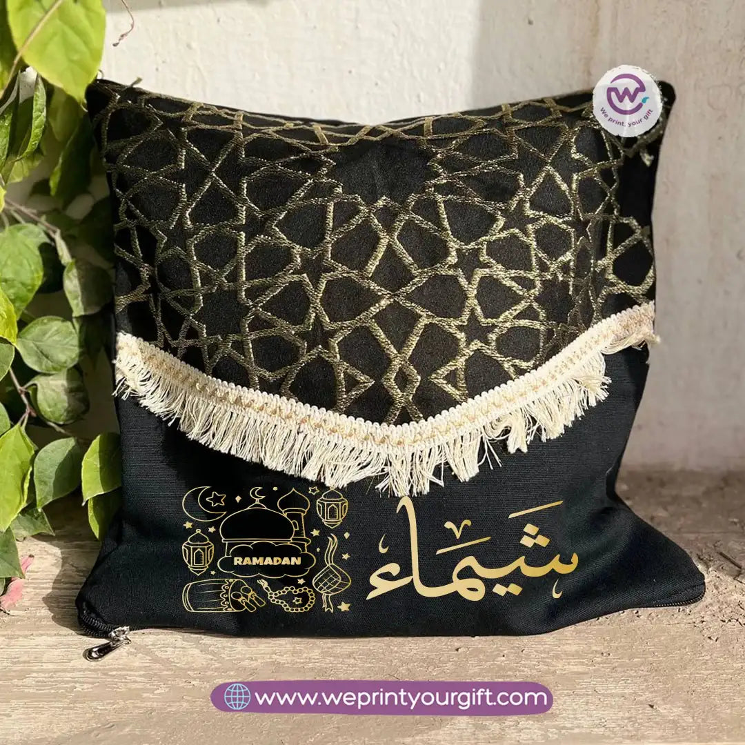 وسادة بنقوش إسلامية رمضانية – 40 × 40 سم