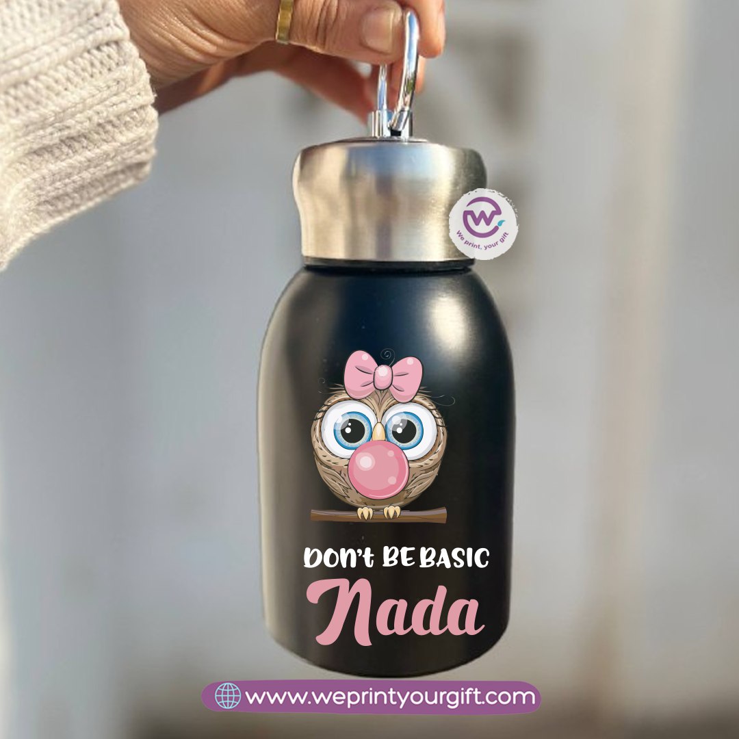 Mini Thermal Coffee Mug – 300ml | 304 Stainless Steel | Cute Owl Designs