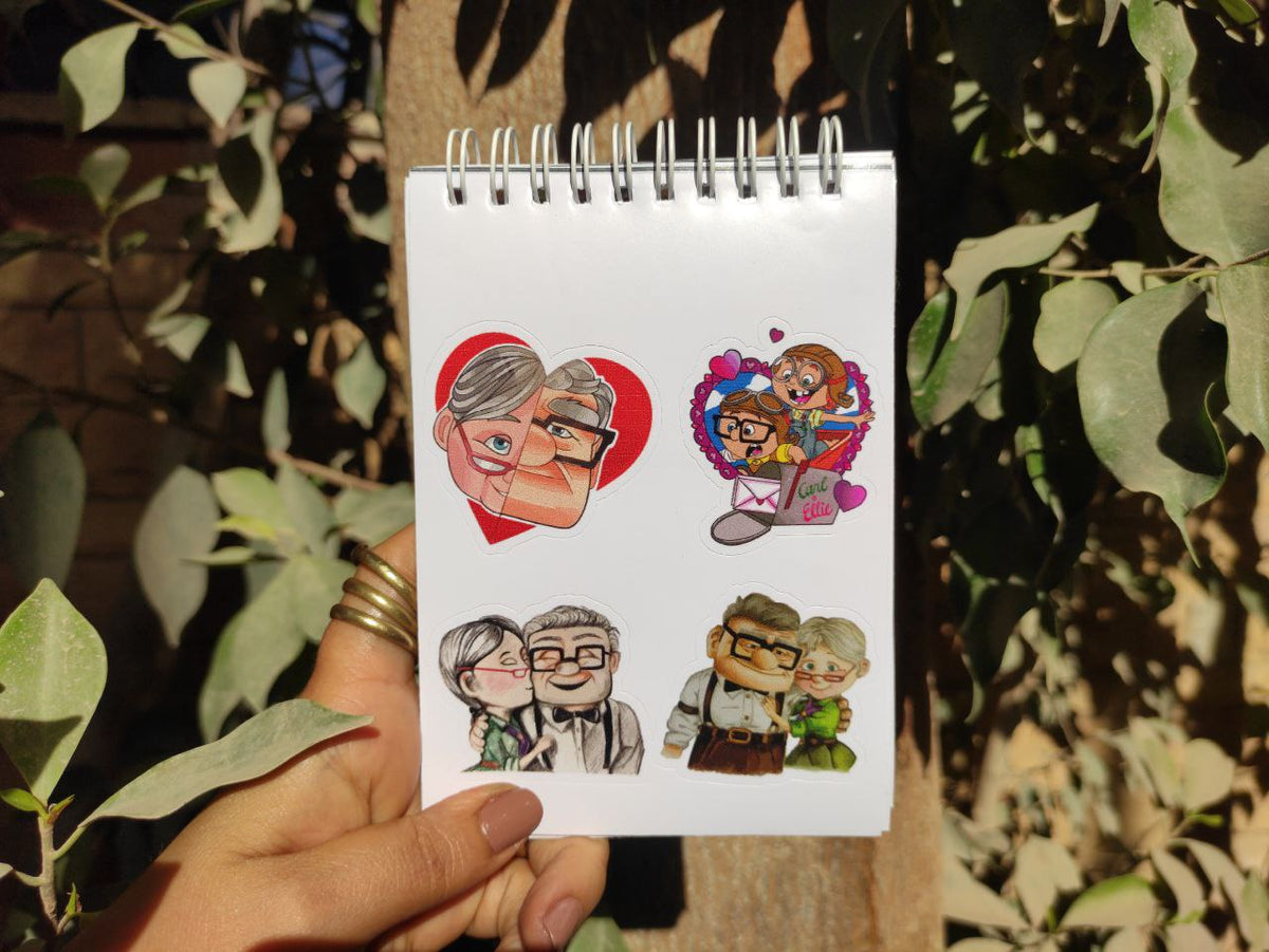 Sticker- Book- UP