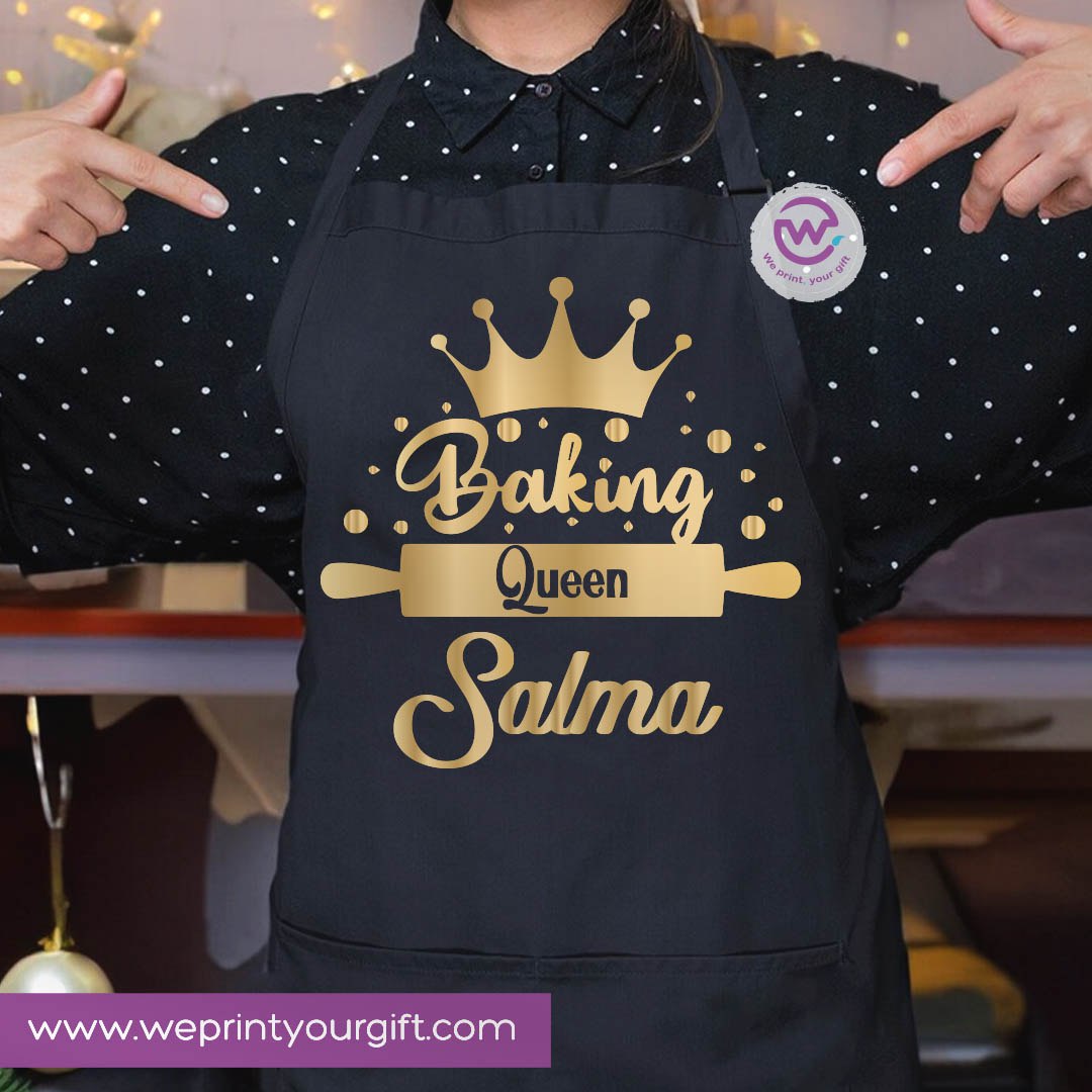 Cooking & Kitchen Apron – Heavy Cotton Apron with Front Pocket and Adjustable Tie