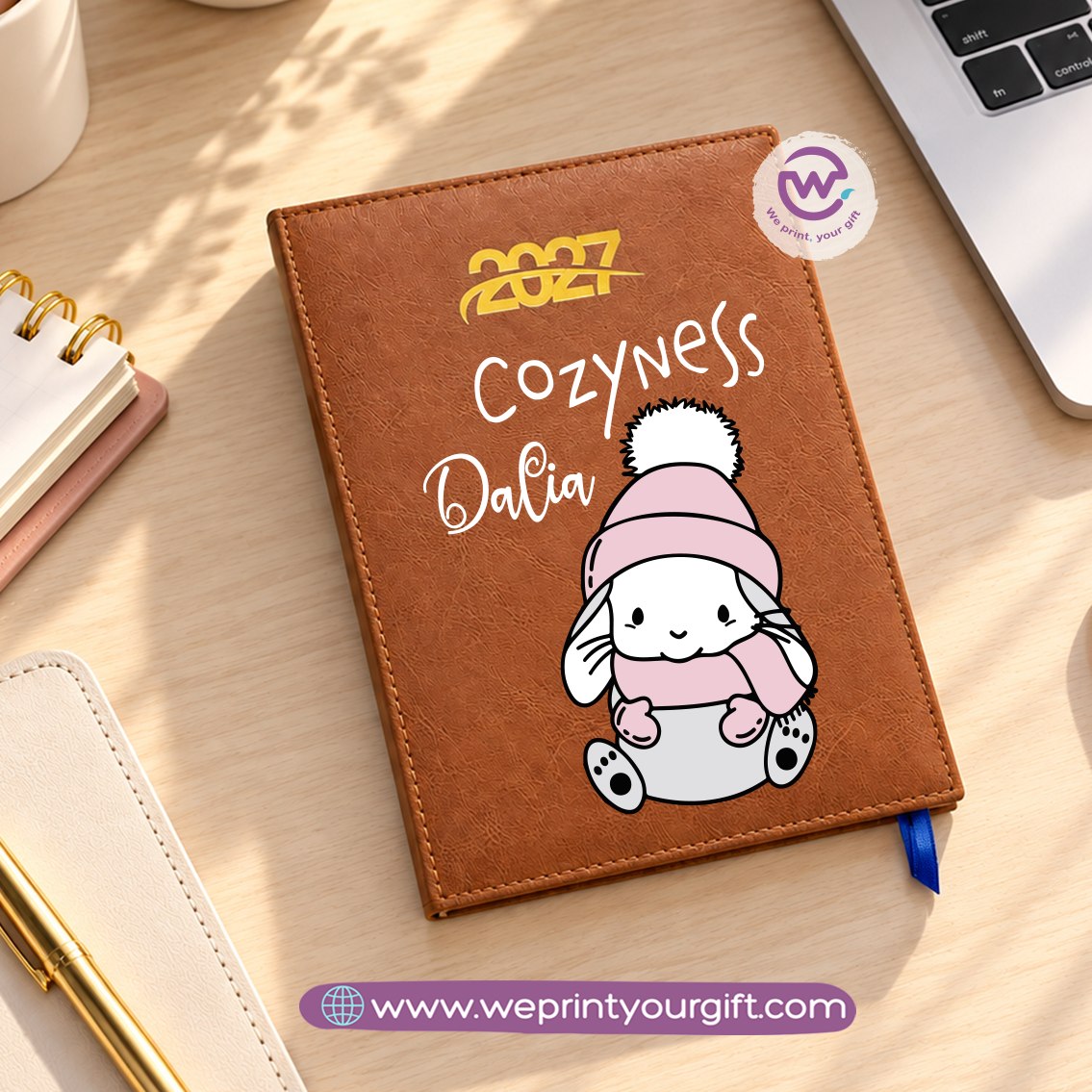 Christmas 2027 Daily Planner – Personalized Agenda & Diary with Festive Designs
