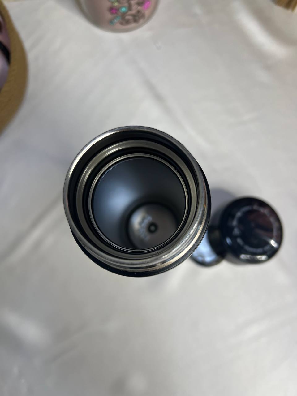 ترمس رقمي من الفولاذ المقاوم للصدأ مع شاشة تعمل باللمس - طباعة ملصق - اشترِ 2 واحصل على 1 مجانًا