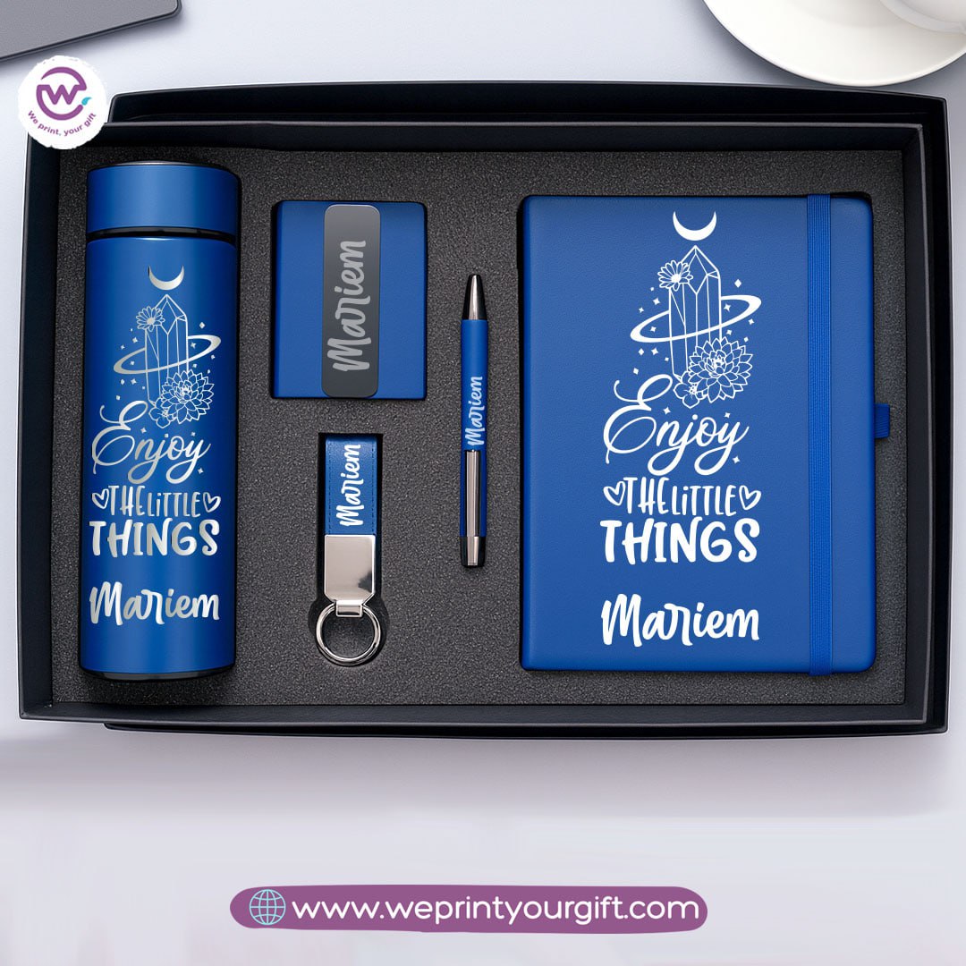 Luxury Personalized Gift Box – 5-Piece Customized Set with Name | We Print Your Gift