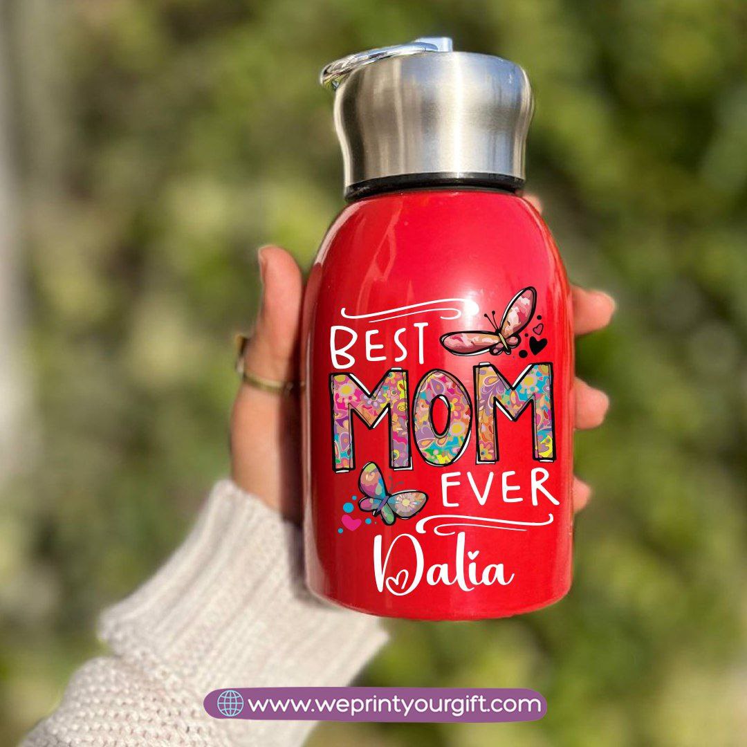 Mini Thermal Coffee Mug – 300ml | 304 Stainless Steel | Mother’s Day Designs