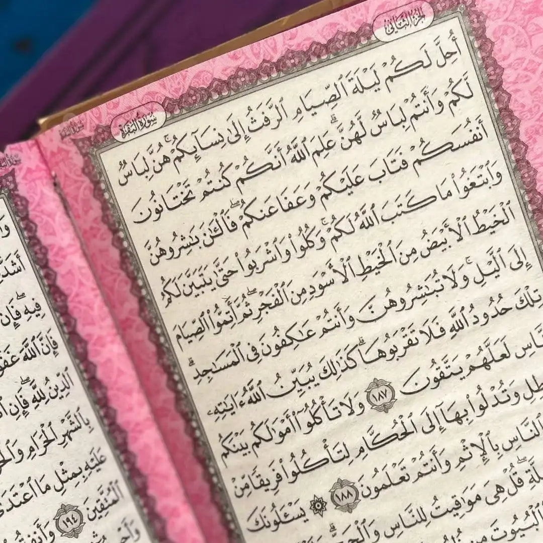 Premium Holy Quran – Decorative Hardcover with Timeless Islamic Art - WE PRINT