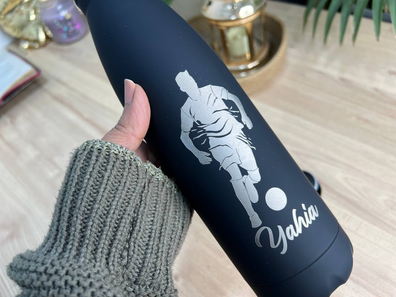 Black Thermal Water Flask- Buy 2 Get 1 Free - WE PRINT