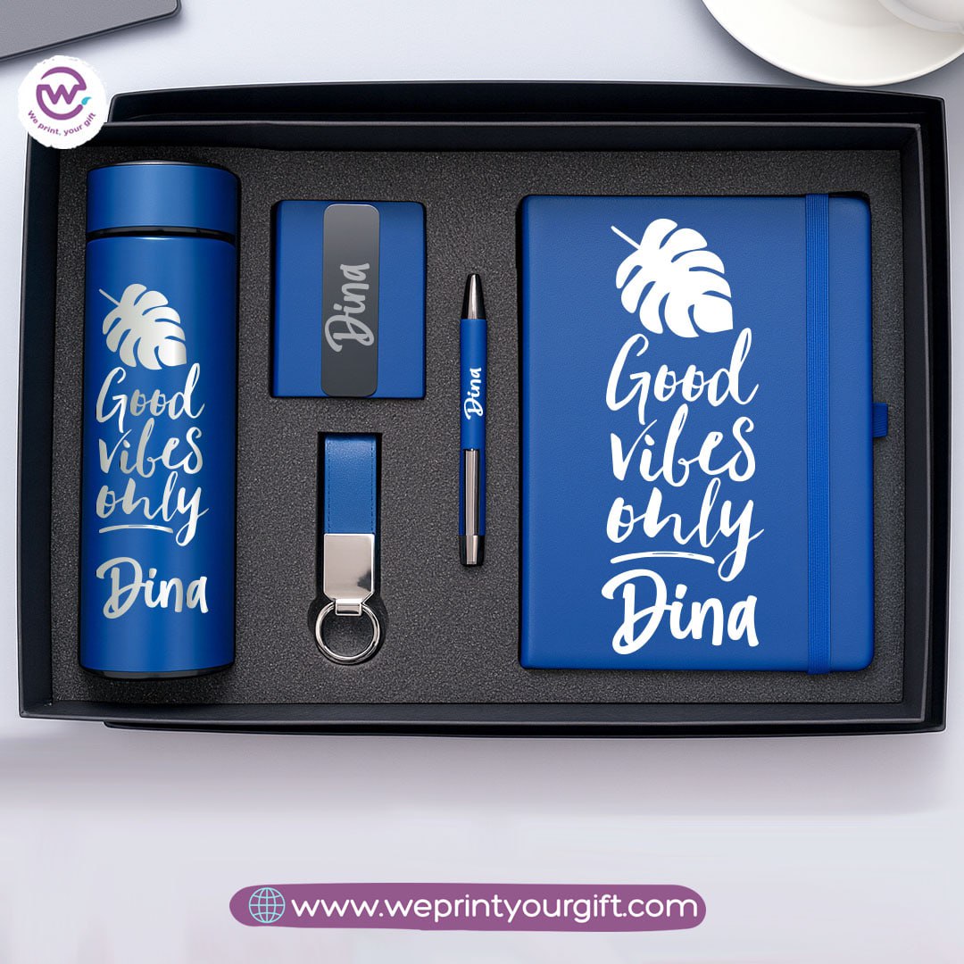 Luxury Personalized Gift Box – 5-Piece Customized Set with Name | We Print Your Gift