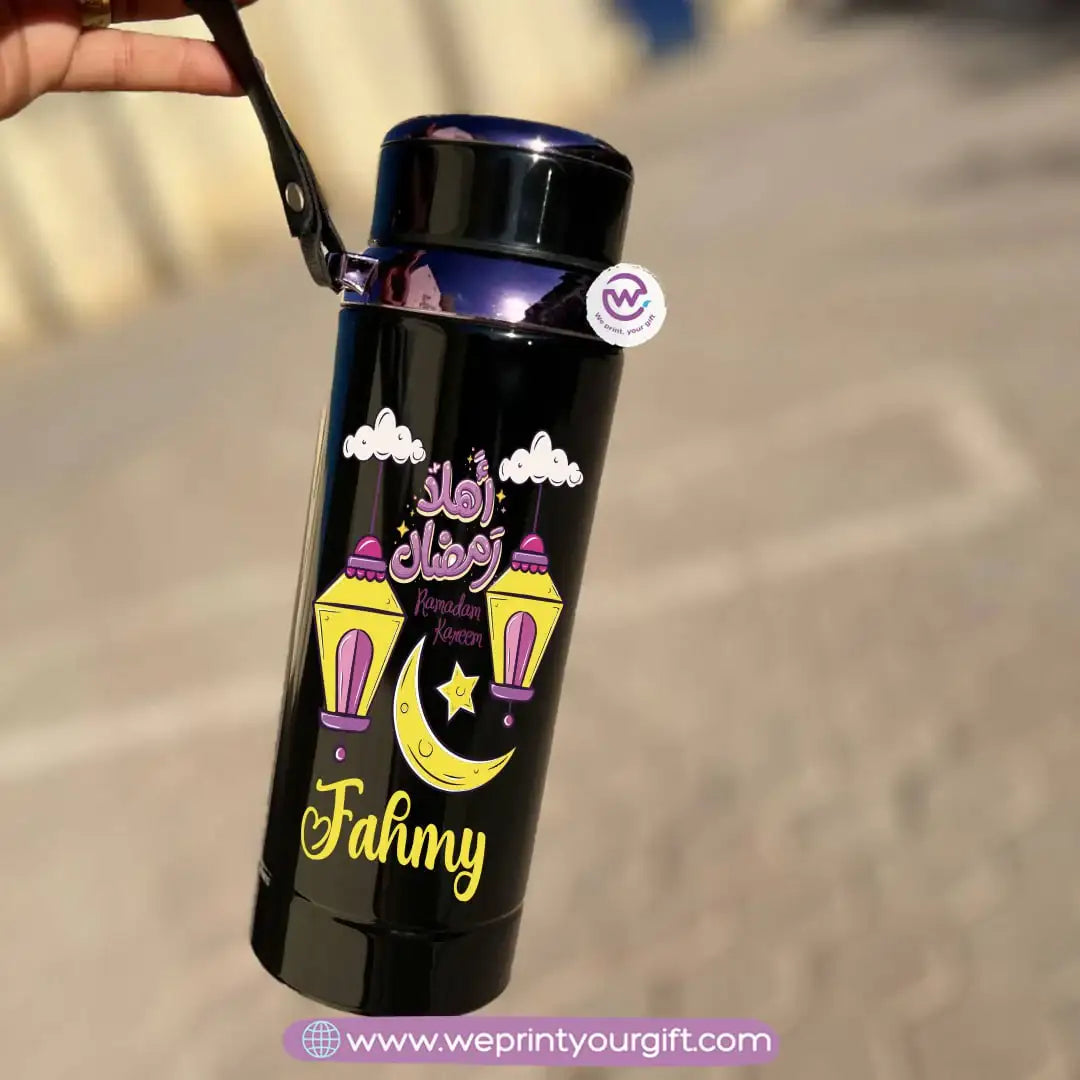Thermal Bottle Stainless Steel with Infuser – 800ml | Ramadan Designs - WE PRINT